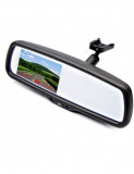 Display auto LCD 4.3&Prime; cu Auto Dimming pe oglinda retrovizoare, Xenon Bright