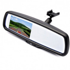 Display auto LCD 4.3″ cu Auto Dimming pe oglinda retrovizoare