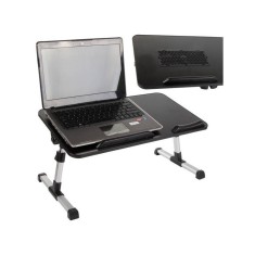 Masa laptop cu ventilator de racire ?i func?ie pliabila foto
