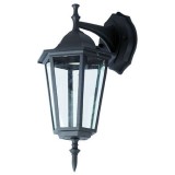 Corp iluminat aplicabil pe perete max 40w ip44 negru, V-TAC
