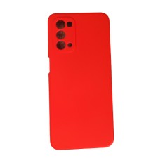 Husa silicon protectie camera cu microfibra Oppo A74 5G Rosu