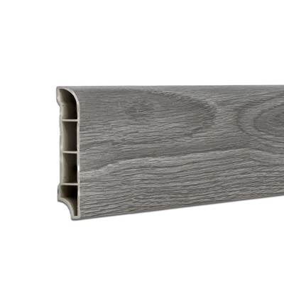 Cant de podea din vinil SPC stejar Hradok 2400x60x12 mm foto