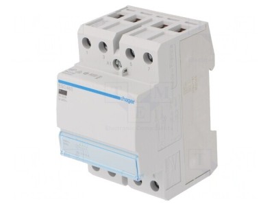 Contactor 4 Poli 63A 230V NO 10-50&amp;deg;C foto