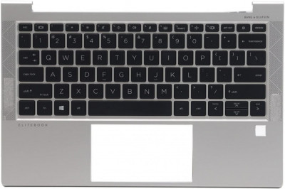 Carcasa superioara cu tastatura palmrest Laptop, HP, EliteBook 735 G7, 737 G7, 830 G7, 835 G7, M21674-001, 46071-001, M08701-001, M08701-B31, cu finge foto