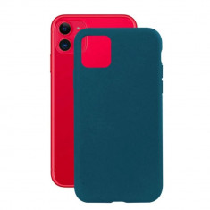 Husa Cover Soft Ksix Eco-Friendly pentru iPhone 11 Pro Max Albastru