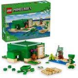 LEGO&reg; Minecraft&reg; - Casa de pe plaja testoaselor 21254, 234 piese