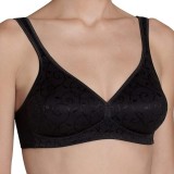 Cumpara ieftin Sutien Triumph Donna Elegant Cotton N, NEGRU, marimea 85 C - OUTLET