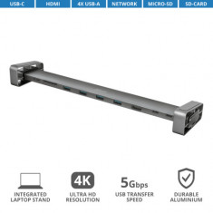 Trust Dalyx Aluminium 10-in-1 USB-C Multi-port Dock foto