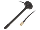 Antenă RF 2dBi cu montaj magnetic, 50&Omega;, 433MHz