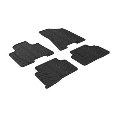 Set covorase auto din cauciuc Hyundai Tucson 08.2015-09.2020, Negru, Gledring, 4 buc. AutoDrive ProParts foto