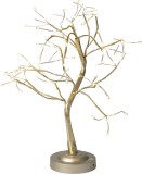 Dekor&aacute;cia MagicHome Vianoce, stromček, 108 LED tepl&aacute; biela, 3xAA, USB, jednoduch&eacute; svietenie, 45 cm