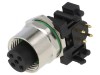 Soclu M12 4-PIN DeviceNet/CANopen THT IP65/IP67