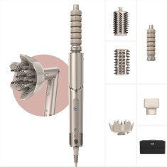 Ondulator 5-in-1 Shark FlexStyle HD446SLEU, 5 moduri de coafare, ondulatoare Auto-Wrap, perie paddle brush pentru indreptare par, concentrator styling