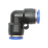 Mufa rapida cot pentru furtun M8 din plastic, conectare pneumatica