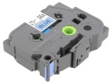 Bandă de etichete albastră 18mm x 8m - TZE-541
