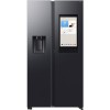 Side by side Samsung Family Hub RS90F66BEFEO, 614 l, Ecran 21.5, SmartThings AI Energy, Full No Frost, Twin &amp; Metal Cooling, Dozator de apa/gheata