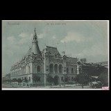 Carte poștală veche Oradea &ndash; G&ouml;r.Kat.P&uuml;sp&ouml;ki Palota (Palatul Episcopal Greco Catolic) &ndash; 1908