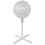 Ventilator cu picior Paxton VP-45-400, 45 W, 3 viteze, diametru 40 cm, inaltime reglabila, functie de oscilatie 70 grade, alb