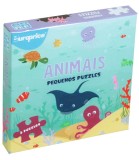 Puzzle Animale Marine, Ferma si Africane 3 in 1