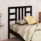 vidaXL Tăblie de pat, negru, 81x4x100 cm, lemn masiv de pin 817819