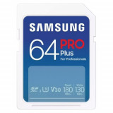 Micro Secure Digital Card Samsung, PRO Plus, 64GB, MB-SD256S/EU, Clasa U1, V10,