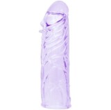 Extensie/Manson Penis Super Silikon, Transparent, 14 cm, Baile