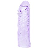 Extensie/Manson Penis Super Silikon, Transparent, 14 cm