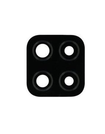 Geam Camera Samsung Galaxy A12 A125F, Negru