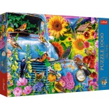 PUZZLE TREFL 1000 PREMIUM PLUS TEA TIME CALATORIE CU CARAVANA SuperHeroes ToysZone