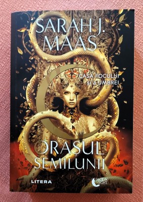 Casa Focului si a Umbrei. Seria Orasul Semilunii. Editura Litera, 2024 - Sarah J. Maas foto