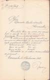 A3777N &Icirc;nștiințare de numirea &icirc;n funcția de forestier, 1907, Caransebeș, Comunitatea de avere a fostului regiment confiniar rom&acirc;no-bănățean Nr 13
