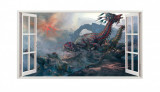 Cumpara ieftin Sticker decorativ cu Dinozauri, 85 cm, 4205ST