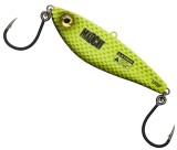 Pilker MADCAT Vertical Jig Vibratix, Fluo Yellow Uv, 90g, 10cm, 1buc/pac