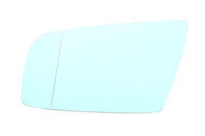 Sticla oglinda exterioara stanga albastra Bmw 5 E60/E61 (2004 - 2009) cu incalzire foto