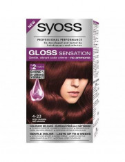 Vopsea de par permanenta Syoss Gloss Sensation 4-23 Red Sangria foto