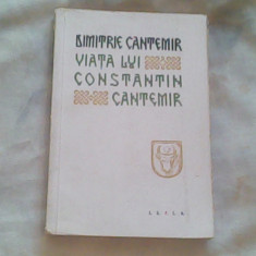 Viata lui Constantin Cantemir-Dimitrie Cantemir