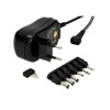 Alimentator Universal , Reglabil , 3V-12V ,1000 mAh , 6 Conectori Inclusi , Negru