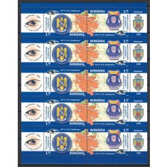 Romania 2009 Mi 6360/61 y klb MNH - LP 1834a A 31-a Conferinta a Politiilor