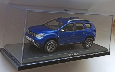 Macheta Dacia Duster 2 2020 albastru - Norev 1/43 foto