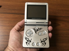 Nintendo Gameboy Game Boy Advance SP AGS 101 BrighterLight,2 trepte lumina, RAR! foto