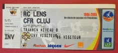 Bilet meci fotbal RC LENS - CFR CLUJ (INTERTOTO 19.08.2005) foto