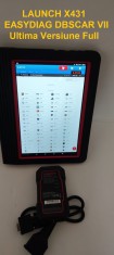 Kit Tester Auto Multimarca Easydiag Ultima Versiune X431 Dbscar7 + Tableta Originala X431 10.1 inch Full Soft Turisme&amp;Autoutilitare, Service Auto