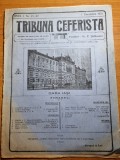 Tribuna ceferista 1 decembrie 1922-art. CFR,victor anestin,gara din iasi