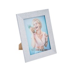 Rama foto 13x18 cm, Argintiu, Lemn, ATU-085218 foto