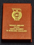 Medalie jubiliara pentru merite deosebite in intrecerea socialista
