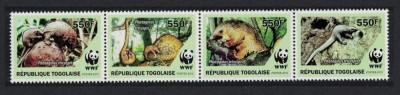 TOGO 2010 WWF FAUNA PROTEJATA PANGOLINI foto
