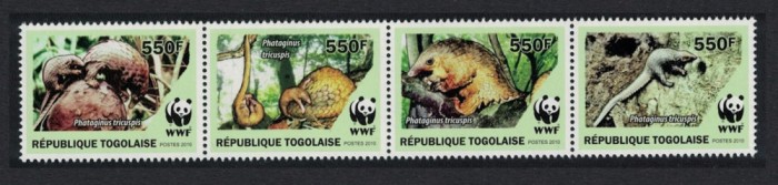 TOGO 2010 WWF FAUNA PROTEJATA PANGOLINI