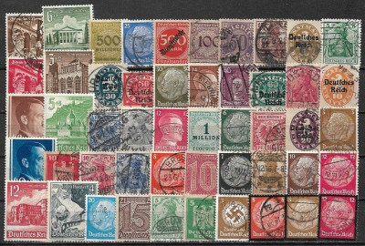 5751 - Lot timbre Germania veche foto