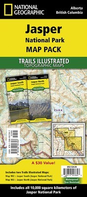 Jasper National Park [Map Pack Bundle] foto