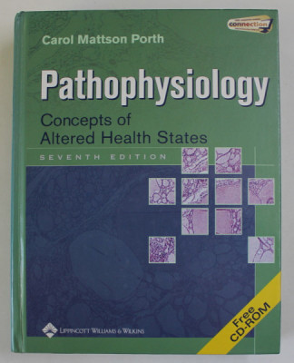 PATHOPHYSIOLOGY - ,CONCEPTS OF ALTERED HEALTH STATES by CAROL MATTSON PORTH , 2005 , LIPSA CD * foto